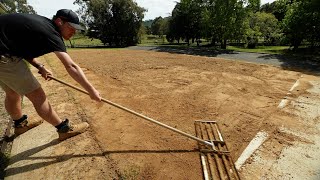 Lawn RENOVATION From START TO FINISH  SCALP DETHATCH CORE and TOPDRESS [upl. by Aelaza]