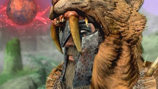 Skyrim SE Builds  Hircines Champion  Savage Hunter Modded Build [upl. by Prentiss]