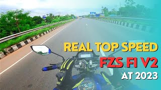 FZS V2 TOP SPEED  FZS V2 TOP SPEED CHECK IN BANGLADESH [upl. by Francis868]