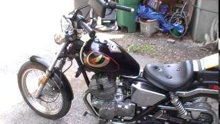 RESTORATION 1985 HONDA REBEL CMX250C [upl. by Htaeh422]