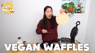 Vegan Waffles aka the Delicious Diva of Breakfasts [upl. by Algar682]