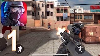 Counter Attack Multiplayer FPS  Walkthrough Gameplay part 1iOS Android [upl. by Peednama]