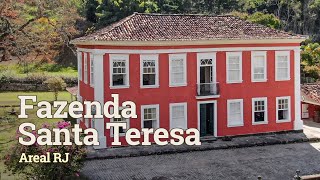 FAZENDA HISTÓRICA DE 1875 QUE PARECE UMA CASA DE BONECA  FAZENDA SANTA TERESA [upl. by Atiuqrehs2]