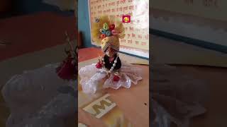 Laddu Ne pahani Janmashtami ke dressjnmashtami jnmashtami lddugopal viralvideo [upl. by Kolivas943]