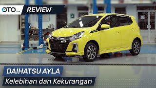 Daihatsu Ayla  Review  Kelebihan dan kekurangan  OTOcom [upl. by Sucitivel]