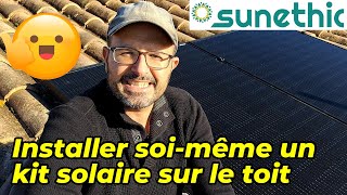 Sunethic  Guide installation panneaux photovoltaïques sur toiture pour réduire la facture EDF [upl. by Aicined]