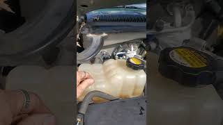 Chevy Truck Coolant drain tip using compressed air [upl. by Laura]