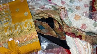 Kashmiri kani shawls latest collection fresh premium designer shawls at discounted prices 7009132603 [upl. by Constanta]