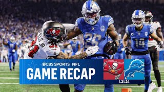 Lions TAKE DOWN Buccaneers To Advance To NFC Championship I Game Recap I CBS Sports [upl. by Nylyahs69]