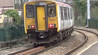 Treforest train station train going to Barry Island [upl. by Aileduab]