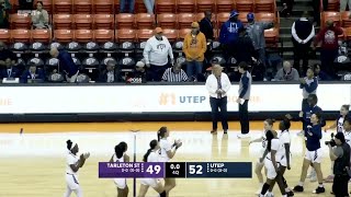 UTEP vs Tarleton  Game Highlights [upl. by Saphra]