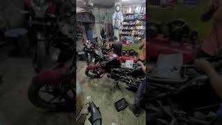 Yamaha FZS V1 Servicing 🛠 bike yamaha [upl. by Budworth]