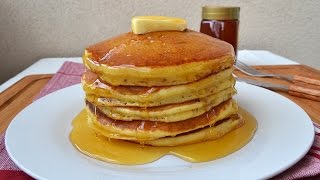 How to Make American Pancakes  Easy Homemade Pancake Recipe from Scratch [upl. by Naivaf326]