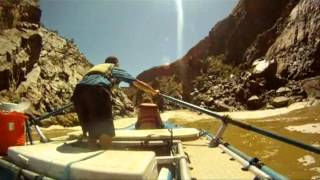 Rowing Westwater Canyon Colorado River Moab UT [upl. by Jyoti286]