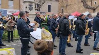 Marcia Vita Gaia 1° rit Associazione musicale Fiati di Sezze sagra del carciofo Sezze 16042023 [upl. by Dyana]