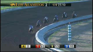 Los Alamitos Replays  Sunday October 20 2024  Race 2 [upl. by Ybrik]