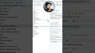 Parametric Sweep in COMSOL Multiphysics comsol comsolmultiphysics [upl. by Aerdnod701]