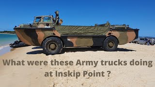 Camping at Inskip Point  surprised to see the Army there [upl. by Eleda]