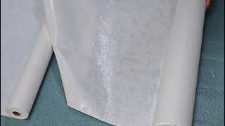 White sticky fabric under fabric wool floor felt rolls China premium manufacturers [upl. by Eseila]