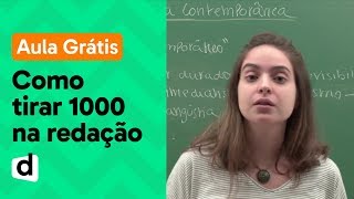 AO VIVO  SAIU O EDITAL DO ENEM COMO SE PREPARAR PARA TIRAR UMA REDAÇÃO NOTA 1000  DESCOMPLICA [upl. by Notlef]