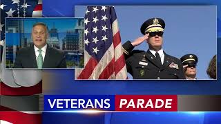 The 9th annual Veterans Parade takes place in Philadelphia [upl. by Arihaz]