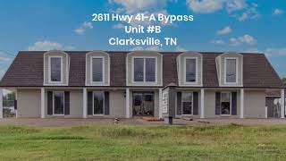 2611 Hwy 41A Bypass Unit B Clarksville TN [upl. by Syah436]