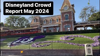 Disneyland Crowd Report  May 1 2024 [upl. by Fagan]