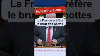 Palestine Liban  la France préfère le bruit des bottes Chassaigne lesdeputescommunistes5092 [upl. by Stclair]