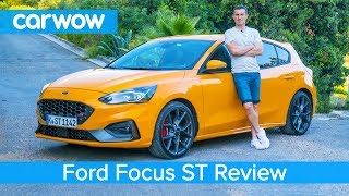 Ford Focus ST 2020 Review  tested on road ‘circuit’ and launched [upl. by Ailatan]