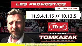 PRONOSTIC QUINTE DU JOUR MARDI 21 NOVEMBRE PMU ZETURF Z5 ORDRE TOM KAZAK [upl. by Long]