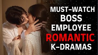 Top 8 BossEmployee Romantic Kdramas You Cant Miss koreandramas officeromance romanticdramas [upl. by Haskel]