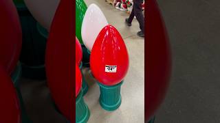 GIANT CHRISTMAS LIGHTS christmas christmasdecor homedepot holidaywithyoutube [upl. by Dutch]