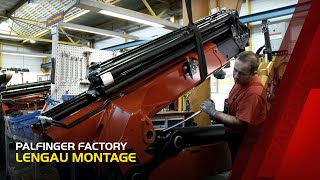 PALFINGER Factory  Werk  Lengau Montage [upl. by Retnyw]