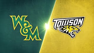 Highlights Towson vs William amp Mary  2023 CAA Football [upl. by Bokaj919]