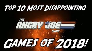 Top 10 Most Disappointing Games of 2018 [upl. by Hemphill]