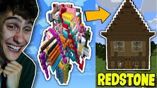 GEHEIME REDSTONE KAMER in MINECRAFT is BIZAR [upl. by Khano619]