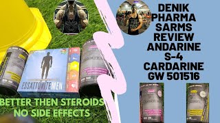 Denik Research SARMS REVIEW Sarms benefits in Hindi Best For Muscle Gain ANDARINE S4 amp CARDARINE GW [upl. by Einnaf]