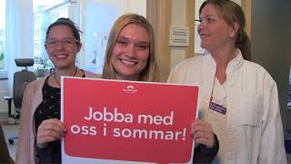 Sommarjobba som medicinsk sekreterare [upl. by Yelrac]