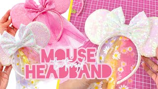 Mouse Ear Headband Tutorial [upl. by Pedroza597]