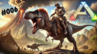 ARK Survival Evolved Deutsch  Folge 06 🦖 Steinschleppen und Raptorenjagd [upl. by Ykciv]