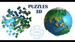 Juego de Puzzles 3d Online  wwwcokitoscom [upl. by Aehtla464]