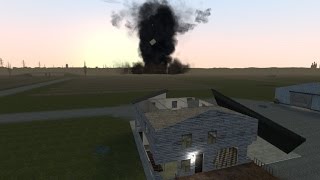 TORNADO DESTROYS HOUSE S2E3 Gmod tornado survival [upl. by Rehpotirhc254]