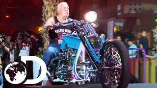 Unveiling Two Brand New Choppers In The Philippines  American Chopper [upl. by Essilrahc]