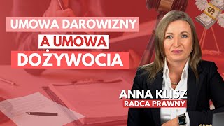 Umowa darowizny a umowa dożywocia i służebność mieszkania a prawo spadkowe [upl. by Coltun355]