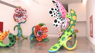 Yayoi Kusama Flowers That Bloom at Midnight at Gagosian Beverly Hills [upl. by Acirem]