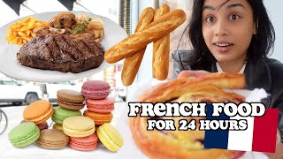 i only ate French food in Paris for 24 hours  clickfortaz [upl. by Rey]