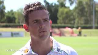 Stephen OKeefe  Blues allrounder chats PlayCricket ahead of Australia A game [upl. by Anahcar]