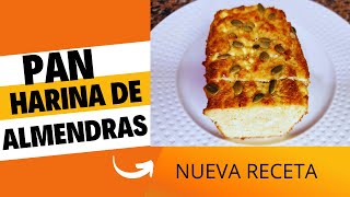 PAN DE HARINA DE ALMENDRAS NUEVA RECETA CON QUESO RICOTTA [upl. by Fielding]