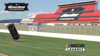 Huge NASCAR Flip [upl. by Llecrup]