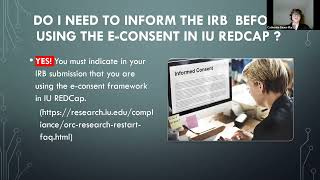 Using the eConsent Framework in IU REDCap 01262023 [upl. by Forster]